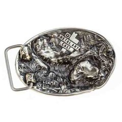 Scorpion german silver handmade belt buckle, Scorpion buckle for casual belt