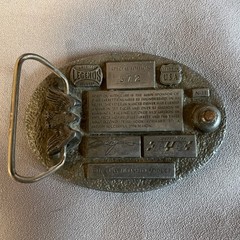 Dale Jarrett #88 3 Inch Oval Belt Buckle Ford Limited Edition #572
