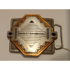 Vintage 93 Harley Davidson The Western Spirit Belt Buckle Pewter Southwestern