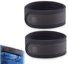 Patented Ultra-Soft Invisible Belt for Men & Women – Adjustable, Black 32&Prime;-43&Prime;