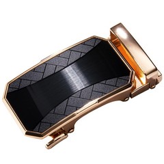 Barry.Wang Mens Belt Length 130cm-51&Prime;,adjustable, Solid Geometric Brown