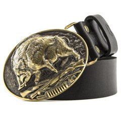 Belt buckle Wild boar hunting, Hunting belt, Solid brass buckle
