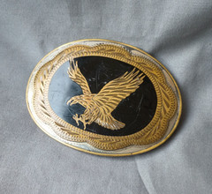 Flying Eagle Metal Belt Buckle 3.5&Prime; x 2.5&Prime; (For 1.5&Prime; Wide Belt)