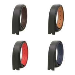 Genuine Leather Belt Men Automatic Replacement Belt Strap No Buckle Double-sided