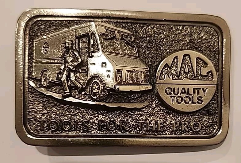 Limited Edition Mac Quality Tools for the Pro Belt Buckle 3rd in Series Truck