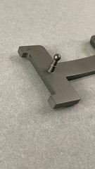 Glossy Black H Buckle 40mm 1.5` Black Hardware Belt Buckle