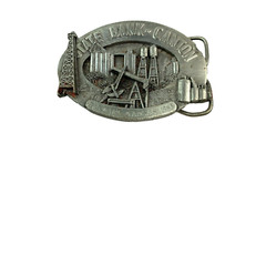 State Bank of Canton Kansas 1983 151/300 2nd Limited Edition 3D Belt Buckle