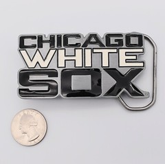 Chicago White Sox Baseball Team Belt Buckle (New)