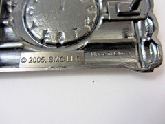 Dynamite and timer TNT 2005 Belt Buckle by Silver Moon Concepts