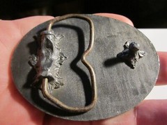 BLUE GRASS SPORTSMEN&rsquo;S LEAGUE VINTAGE BELT BUCKLE HEAVY GW-15