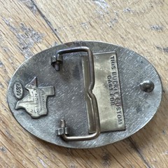 OBSOLETE 1989 Kanawha County West Virginia Sheriff Department Brass Belt Buckle