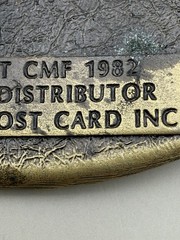Country Music Hall of Fame Belt Buckle Vintage Americana 1982