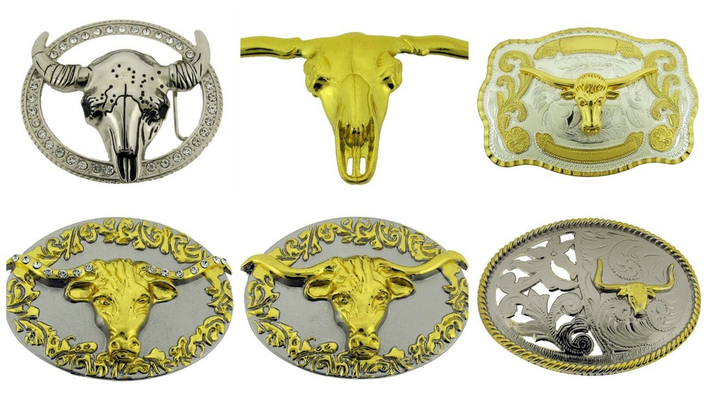 Bull Riders (6 Pcs Lot ) Belt Buckles Wholesale MEN WOMEN Rodeo Cowboy Western