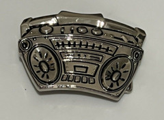 Boom Box Stereo Old School Style Rap Hip Hop Belt Buckle Rock unisex Retro