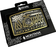 Montana Silversmiths Attitude Officially Licensed FFA Future Farmers Belt Buckle