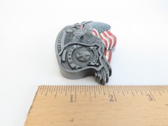Security Guard Real American Hero Metal Belt Buckle Enameled