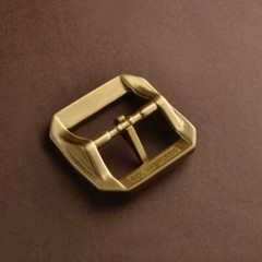 1 X Replacement 4cm(1.5&Prime;) Heavy Duty Solid Brass Single Prong Belt Buckle