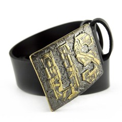 Molon Labe belt buckle, 1776 Come and take it, 2nd Amendment solid brass belt