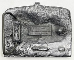 KENWORTH DIESEL TRUCK METAL BELT BUCKLE