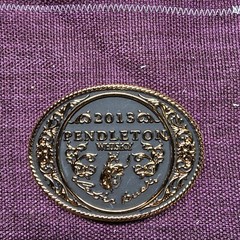 2013 Pendleton Whiskey Belt Buckle Let&rsquo;er Buck Rodeo