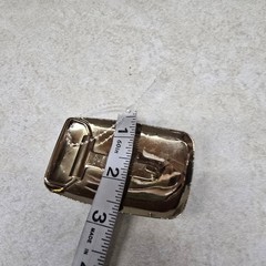 Vintage Western Horse Head Belt Buckle Brushed Brass Tone Equestrian Rodeo Style