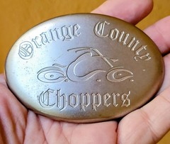 Orange County Choppers New Belt Buckle Bike Motorcycle
