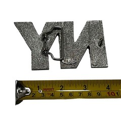 Y2K New York Bedazzled Rhinestone Crystal Belt Buckle Streetwear