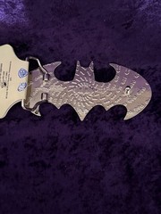 Batman /Batgirl Belt Buckle/ DC Comics / Pink Metal