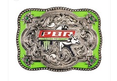 NEW Montana Silversmiths Belt Buckle Bull Riders PBR Unleash the Beast tour logo