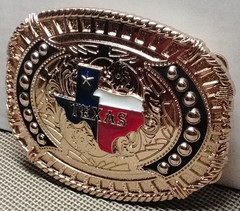 TEXAS Western Cowboy Belt Buckle Hebilla Vaquera