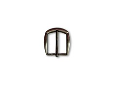 VA Lipskii Leather 1pc Belt Buckle 1.2 inch (30mm) inch, Dark Nickel 02