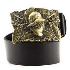 Belt buckle « Gladiator »; swordsman belt buckle; ancient warrior buckle;
