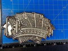 Four Aces Playing Card Game ALL SSSSSSSSSS! Casino Gambling Jeweled Belt Buckle