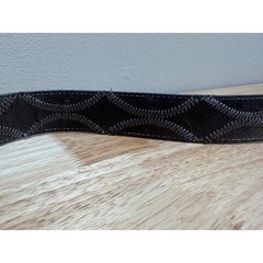 Justin Genuine Lizard Made in USA Belt Size 36 No Buckle