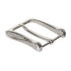 1 1/2&Prime; (38 mm) Nickel Free Single Prong Rectangular Belt Buckle