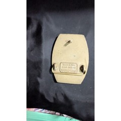 Vintage DynaBuckle Texasgulf 1995 Solid Brass Belt Buckle Excavator Industrial