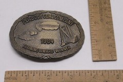PEABODY COAL COMPANY – Training Award Winner – BELT BUCKLE – #2416