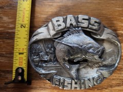 Bass Fishing Belt Buckle