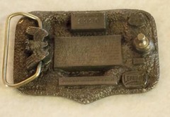 Vintage 1998 NASCAR 50th Anniversary Commemorative Belt Buckle Made in U.S.A.