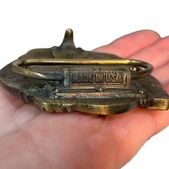 USA Constitution Commemorative 200th Anniversary Belt Buckle Ltd Edition Brass
