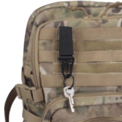 Tactical Nylon Molle Buckle Hook Carabiner Key Chain Key Clip Belt Metal Hook