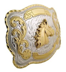 Horse Head Belt Buckle Gold Silver Metal Western Cowboy Rodeo Men Women New