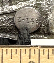 1984 Bergamot Brass Works Z-149 Pool Table Billiards Snooker Belt Buckle 3-D A1