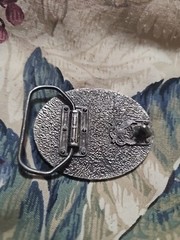 The Great American Buckle Co. Novelty Belt Buckle Made In USA Fish America Limit