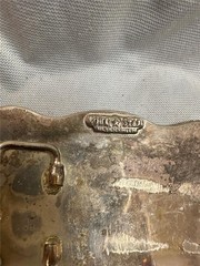 Vintage Lone Star Eagle Belt Buckle
