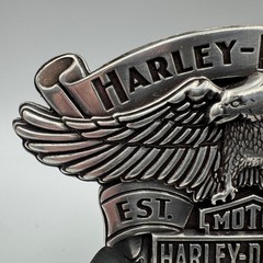 Harley-Davidson 2008 Eagle Bar & Shield Belt Buckle Silver 99401-09VM Biker Mens