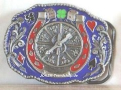 Belt Buckle Poker Skat Gambling Gambler Buckle Metal