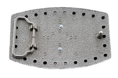 Men’s Dress Western Belt Buckle Silver Cross Rhinestone Wedding Church Formal