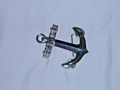 Boat Anchor Belt Buckle LOT of 2. Nautical. Fits 1.5&Prime; Belts. UNISEX Accessories