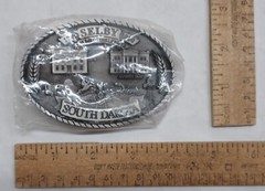2000 – SELBY, SOUTH DAKOTA – #d – belt BUCKLE – listing #6874